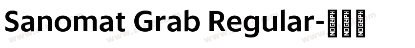 Sanomat Grab Regular字体转换
